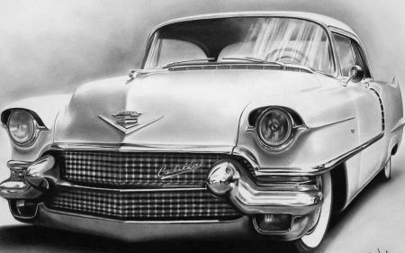 Ретро-автомобиль. кадиллак