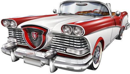 Автомобиль на прозрачном фоне