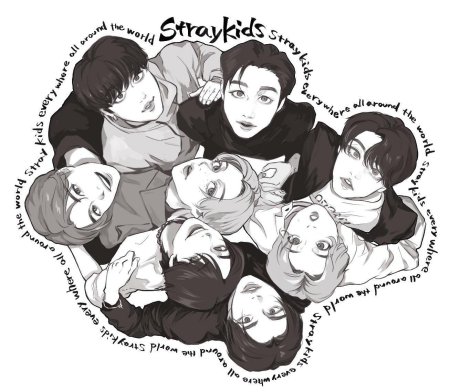Стрей кидс арт