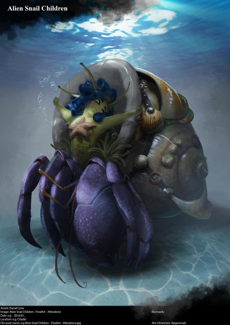 Улитка пришелец