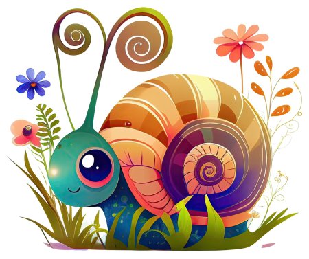 Улитка детский рисунок
