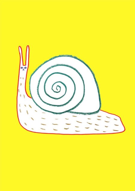 Улитка рисунок для детей