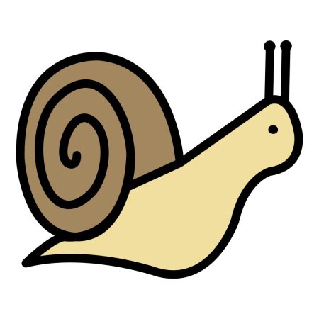 Улитка пиктограмма