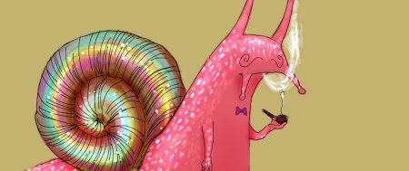 Смешная улитка