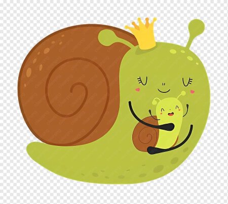 Улитка милая