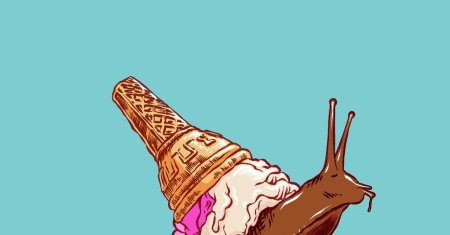 Улитка арт рисунок