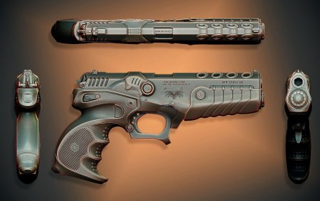 Пистолет будущего