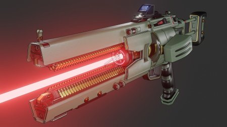 Лазерное оружие арт