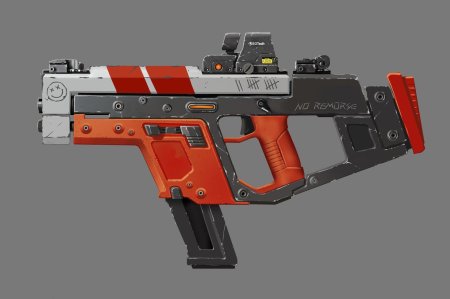 Cyberpunk пистолет-пулемет