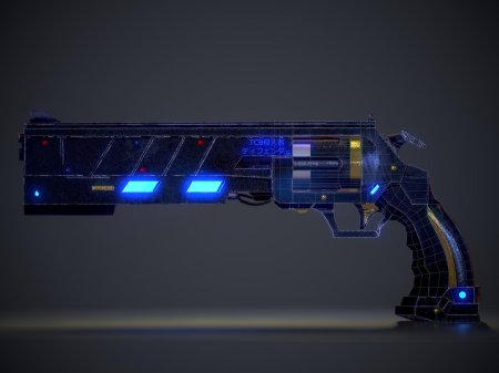 Скорострельный бластер sci fi