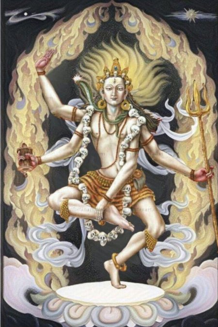 Восьмирукий бог шива