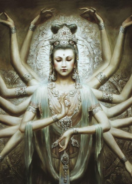 Многорукий бог шива