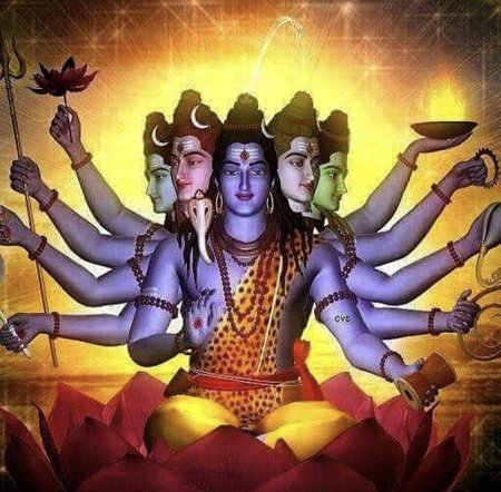 Многорукий бог шива