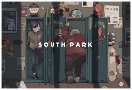 Постер южный парк