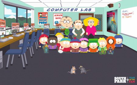 Южный парк школа внутри