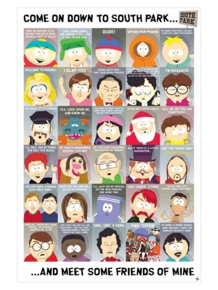Саус парк герои имена