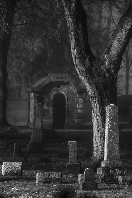 Gothic cemetery