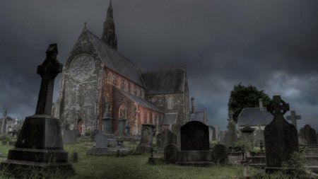 Ирландия кладбище