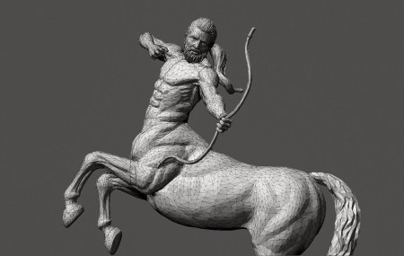 Кентавр хирон статуя