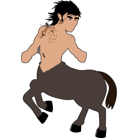 Кентавр рисунок для детей