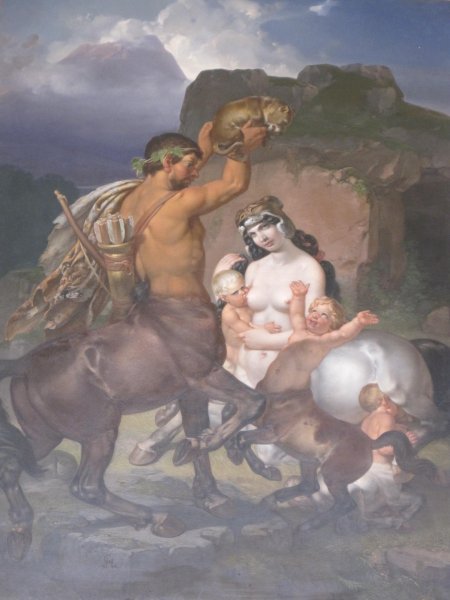 Картина кентавр хирон