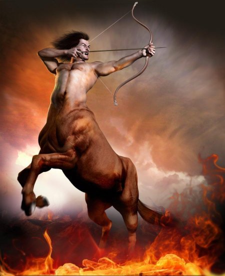 Кентавр с луком