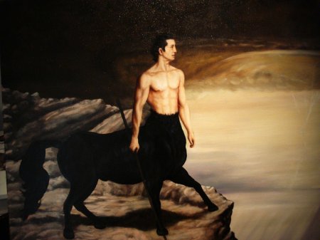 Кентавр живопись