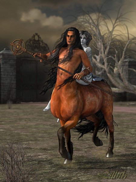 Кентавр получеловек полулошадь