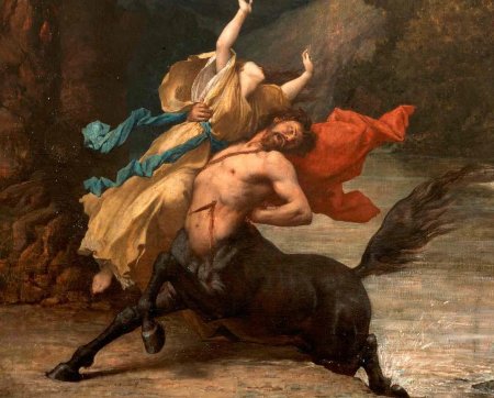 Теодор жерико похищение нимфы кентавром