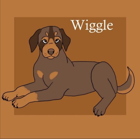 Ротвейлер мультяшный