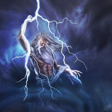 Зевс бог громовержец