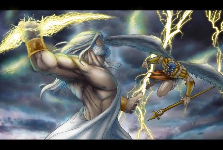 Зевс против посейдона