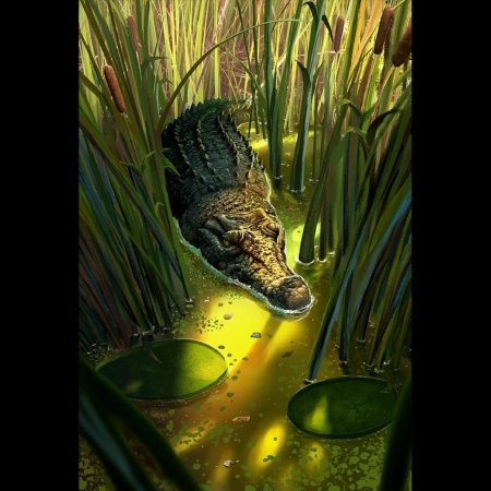 Крокодил аллигатор