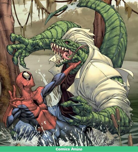 Доктор курт коннорс ящер