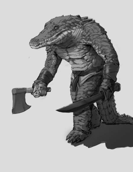 Людоящер днд