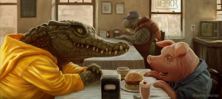 Крокодил гена аллигатор