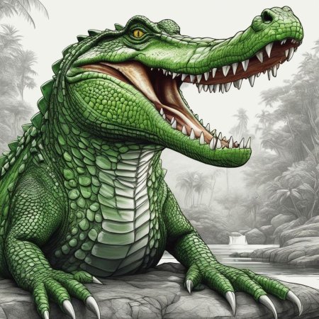 Крокодил животное