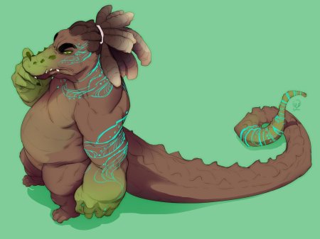 Крокодил r34