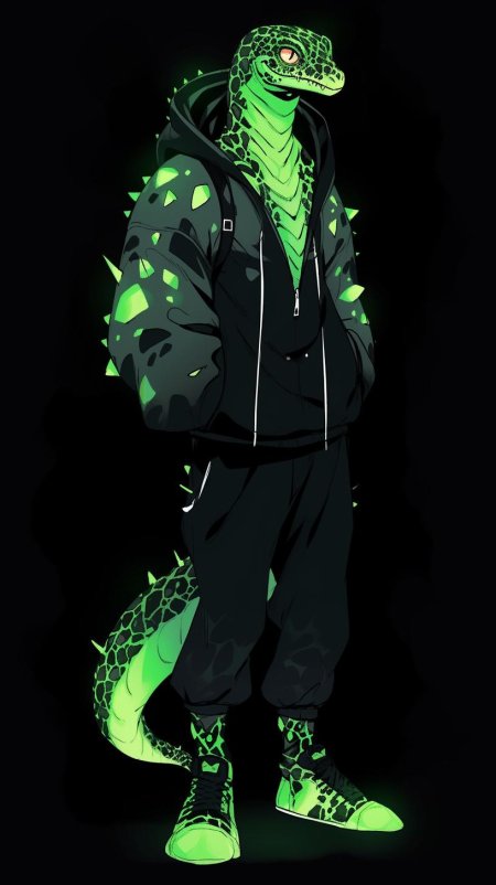 Фурри ящерица