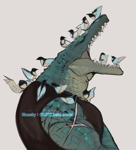 Животные крокодил