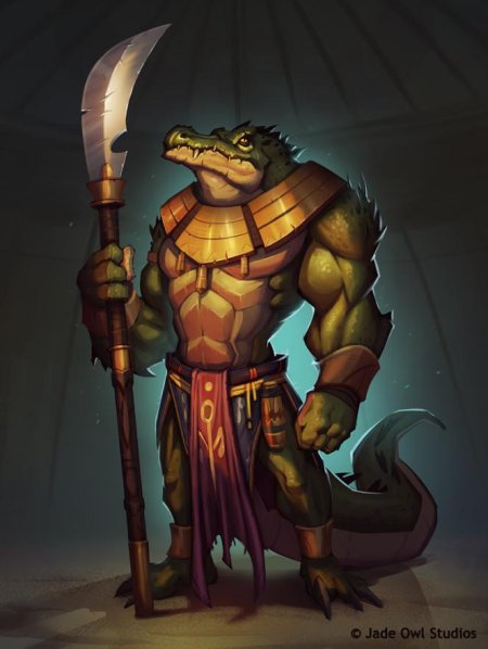 Крокодил воин