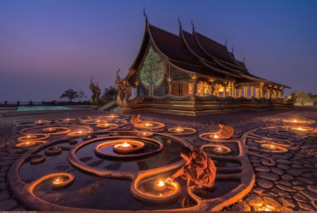 Темпли буддийский храм