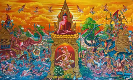 Буддийские росписи