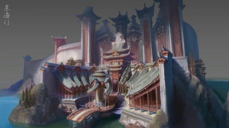 Китай фэнтези арт