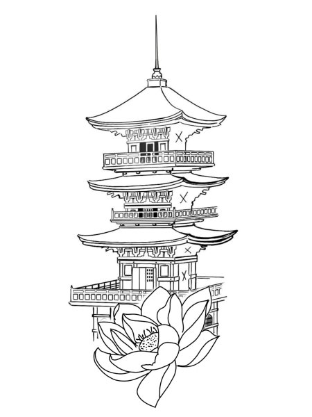 Пагода китайская архитектура