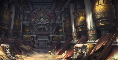 Крипта склеп концепт