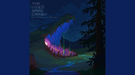 Пиксель арт пейзаж