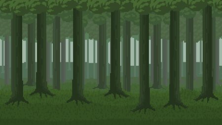 Спрайт фон д лес