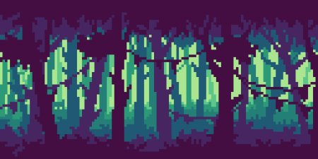 Пиксельный лес