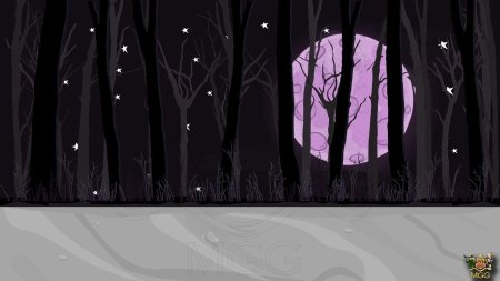 Лес страшный